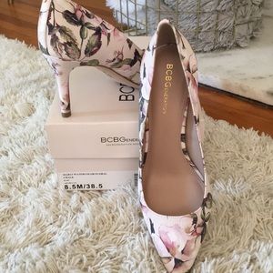 Floral heels